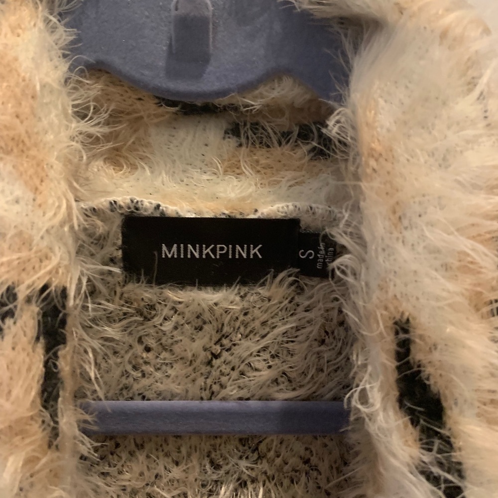 Mink Pink cozy cardigan sweater. - Picture 2 of 5
